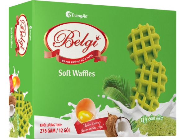 BÁNH TRỨNG SỮA MỀM 276G VỊ CỐM DỪA
